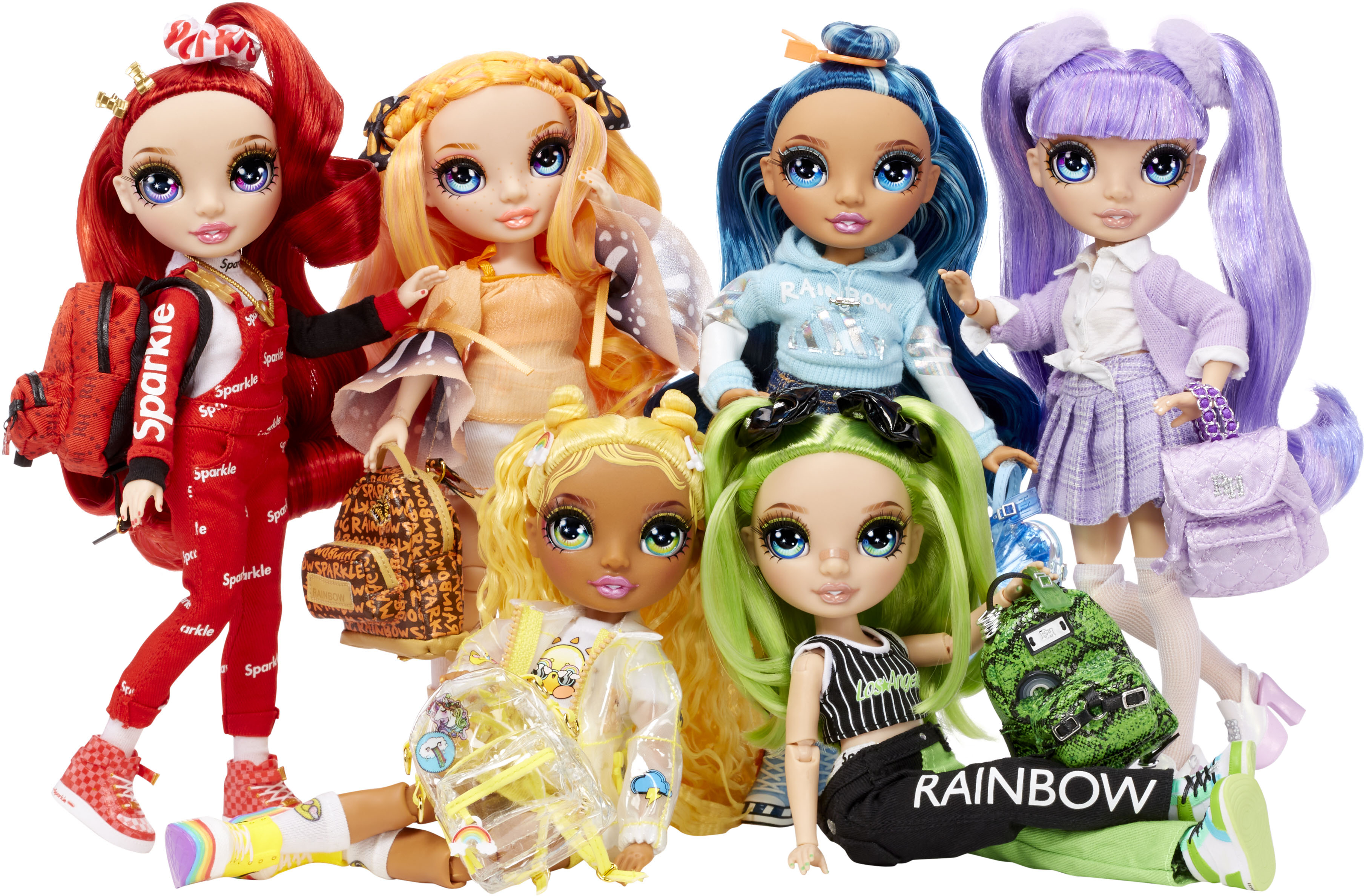 Best Buy: Rainbow High Cheer Doll- Jade Hunter 572060EUC