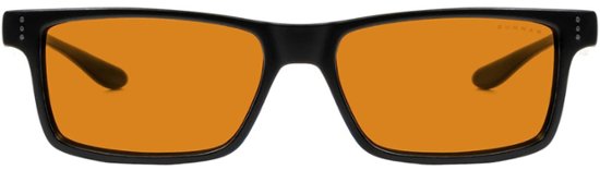 Front Zoom. GUNNAR - Vertex Gaming Glasses with Ultraviolet (UV) Light Protection and Blue Light Reduction Max Tint Amber Lenses - Onyx.