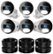 Angle Zoom. Night Owl - 8-Channel, 6-camera Indoor/Outdoor Wired 4K Ultra HD 2TB NVR Spotlight Surveillance System - White.
