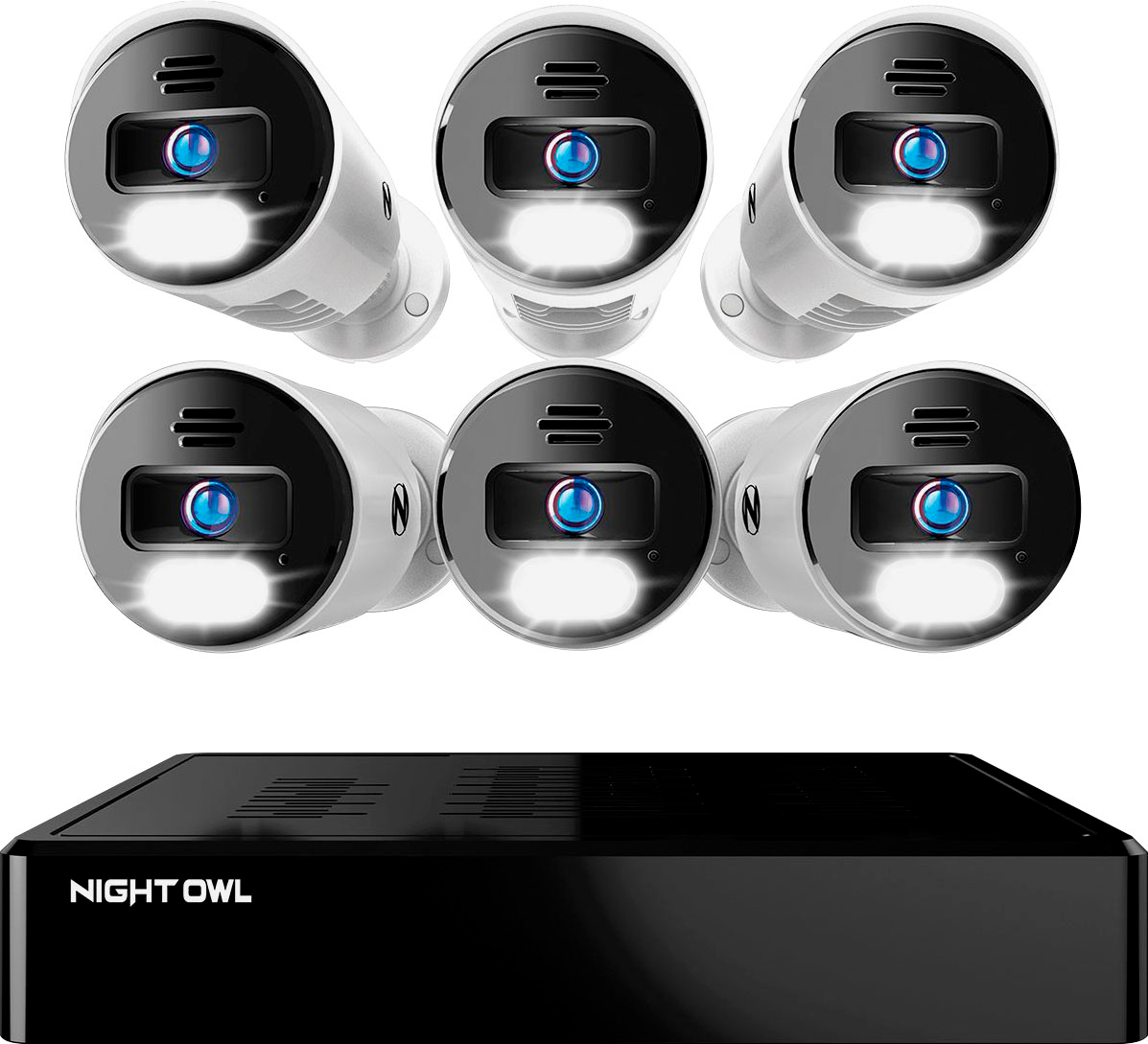 all NightOwl system 100ft NightOwl Surveillance Security System Microphone Kit 