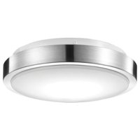 globe electric - Wi-Fi Smart 11-Inch Flush-Mount Color-Changing-RGB Tunable-White 16-Watt Ceiling Light - Front_Zoom
