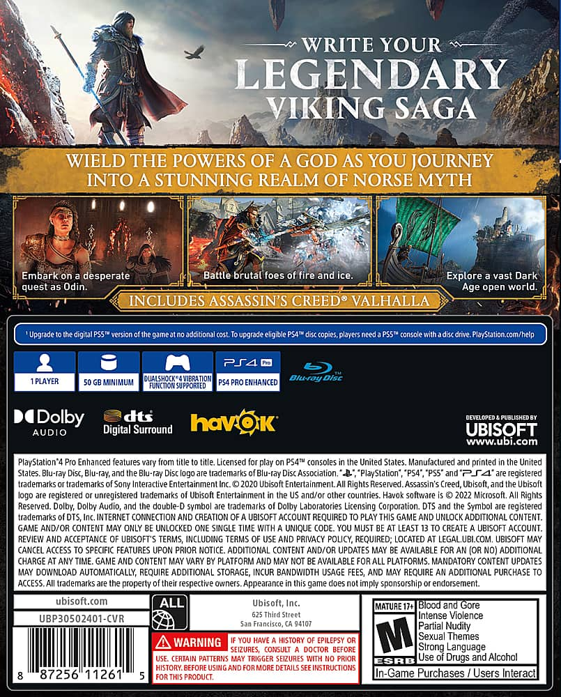 Comprar Assassin's Creed Valhalla: Dawn of Ragnarök PS4 Playstation Store