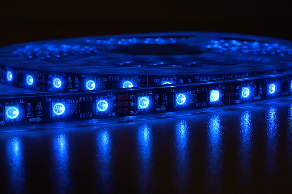 Alt View 13. Stinger - 16.4’ Marine-Grade Dynamic LED Light Strip - Multi.