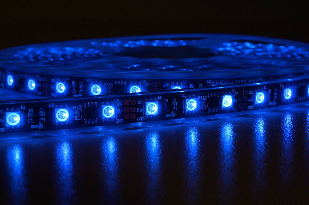 Alt View 13. Stinger - 16.4’ Marine-Grade Dynamic LED Light Strip - Multi.