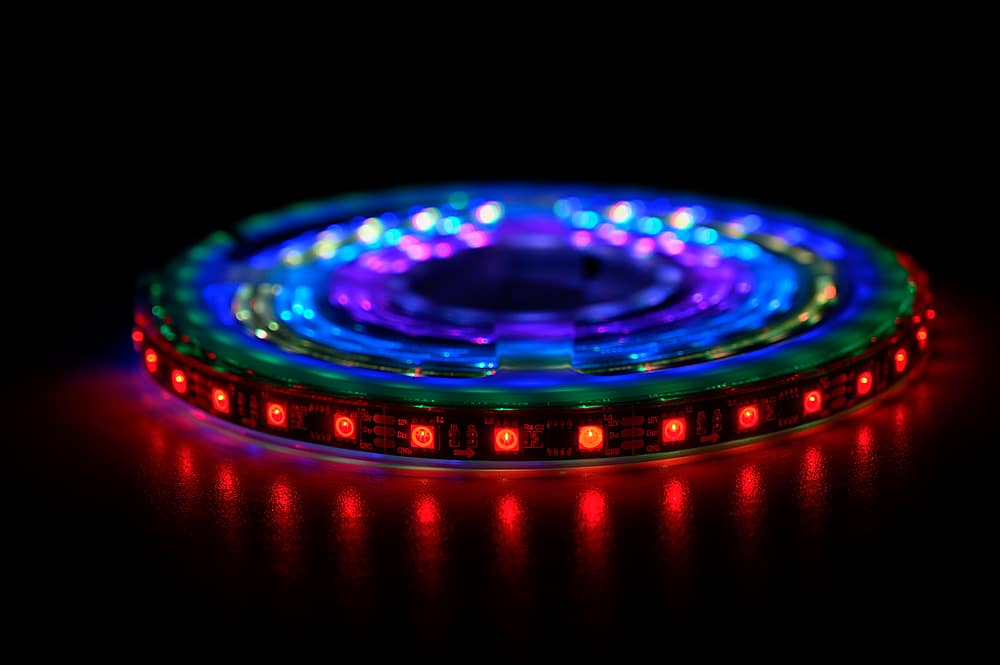 Alt View 16. Stinger - 16.4’ Marine-Grade Dynamic LED Light Strip - Multi.