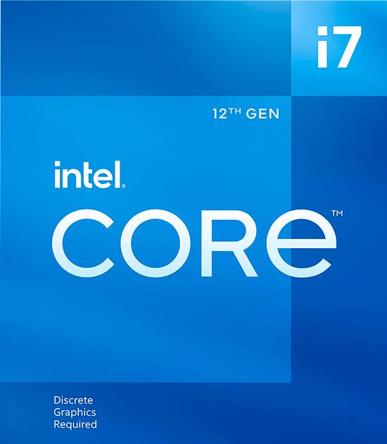 Intel Core i7-12700F 12th Generation 12 Core 20 Thread 2.1 to 4.9