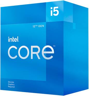 Intel Core i5 12400F 12th Generation 6 Core 12 Thread 2.5 to 4.4 Intel Core i5 12400F 12th Generation 6 Core 12 Thread 2.5 to 4.4
