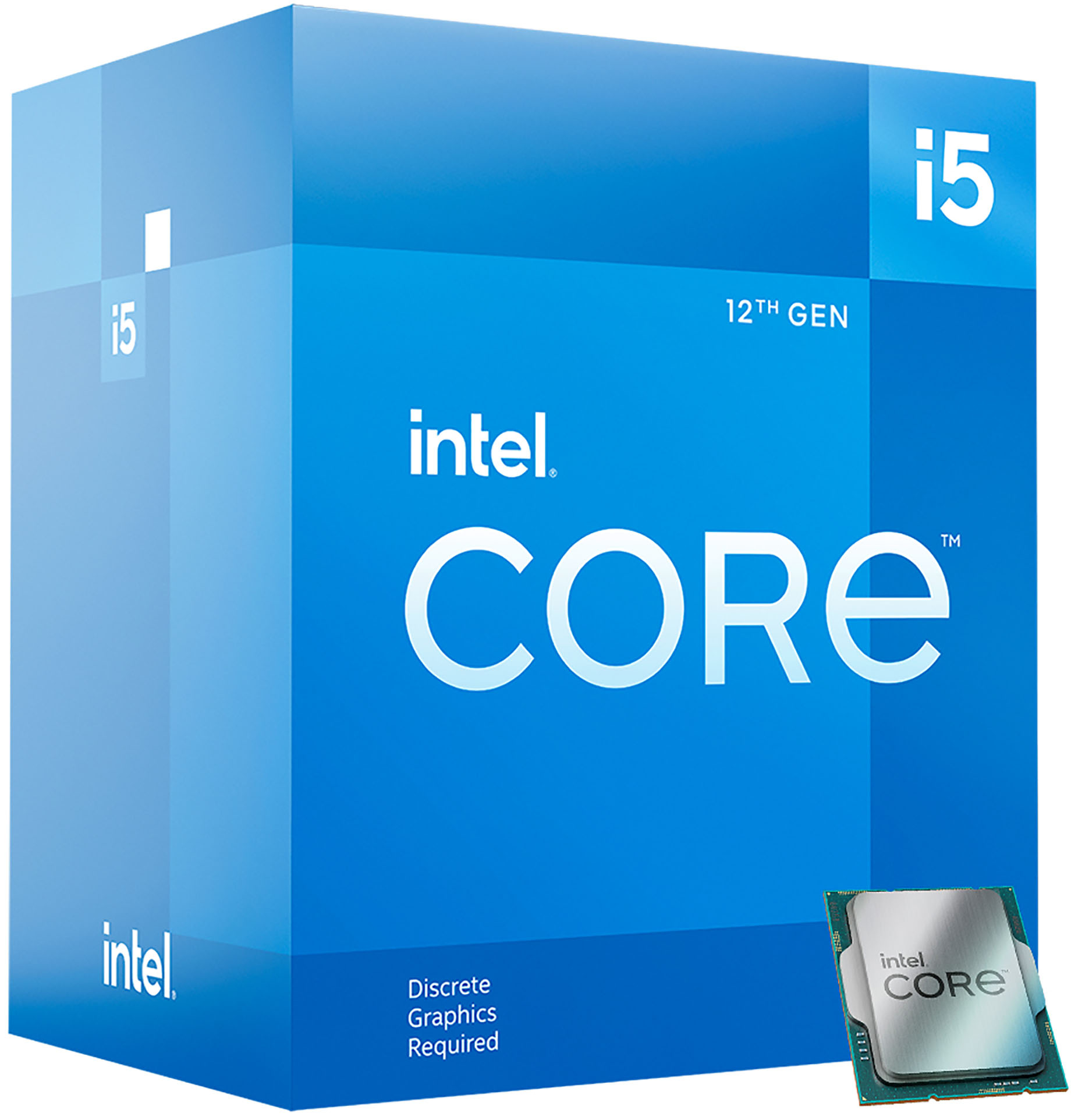 Intel Core i5-12400F 12th Generation 6 Core 12 Thread 2.5 to 4.4 GHz  LGA1700 Desktop Processor BX8071512400F - Best Buy