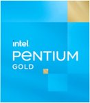 Front Zoom. Intel - Pentium Gold G7400 12th Generation - 2 Core - 4 Thread - 3.7 GHz - LGA1700 - Desktop Processor - Grey/Black/Gold.