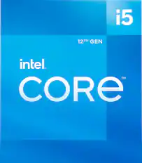 Front. Intel - Core i5-12400 12th Generation - 6 Core - 12 Thread - 2.5 to 4.4 GHz - LGA1700 - Desktop Processor - Grey/Black/Gold.