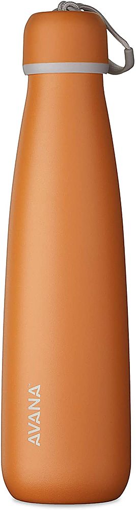 Angle View: Avana - Ashbury Insulated Stainless Steel 18 oz. Water Bottle - Sienna