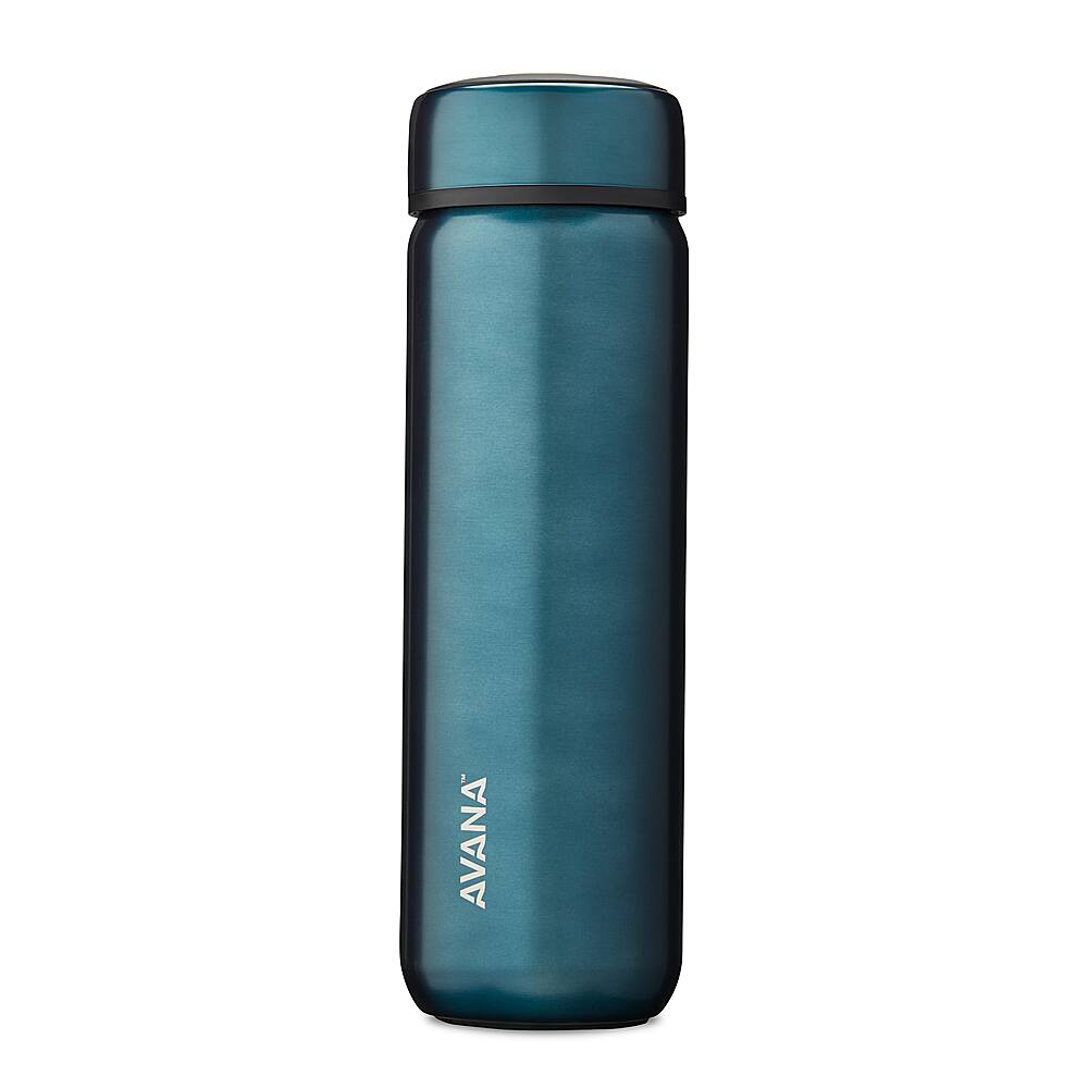 Angle View: Avana - Beckridge Insulated Stainless Steel 25 oz. Water Bottle - Deep Ocean