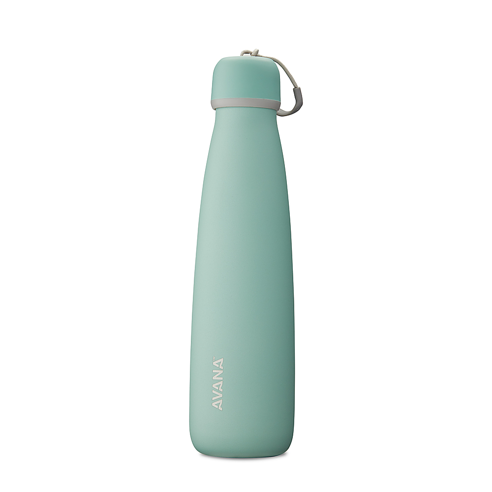 Angle View: Avana - Ashbury Insulated Stainless Steel 18 oz. Water Bottle - Sage