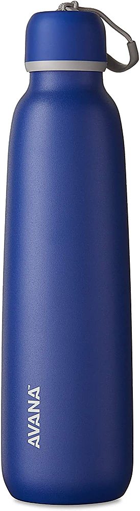 Angle View: Avana - Ashbury Insulated Stainless Steel 24 oz. Water Bottle - Pacific