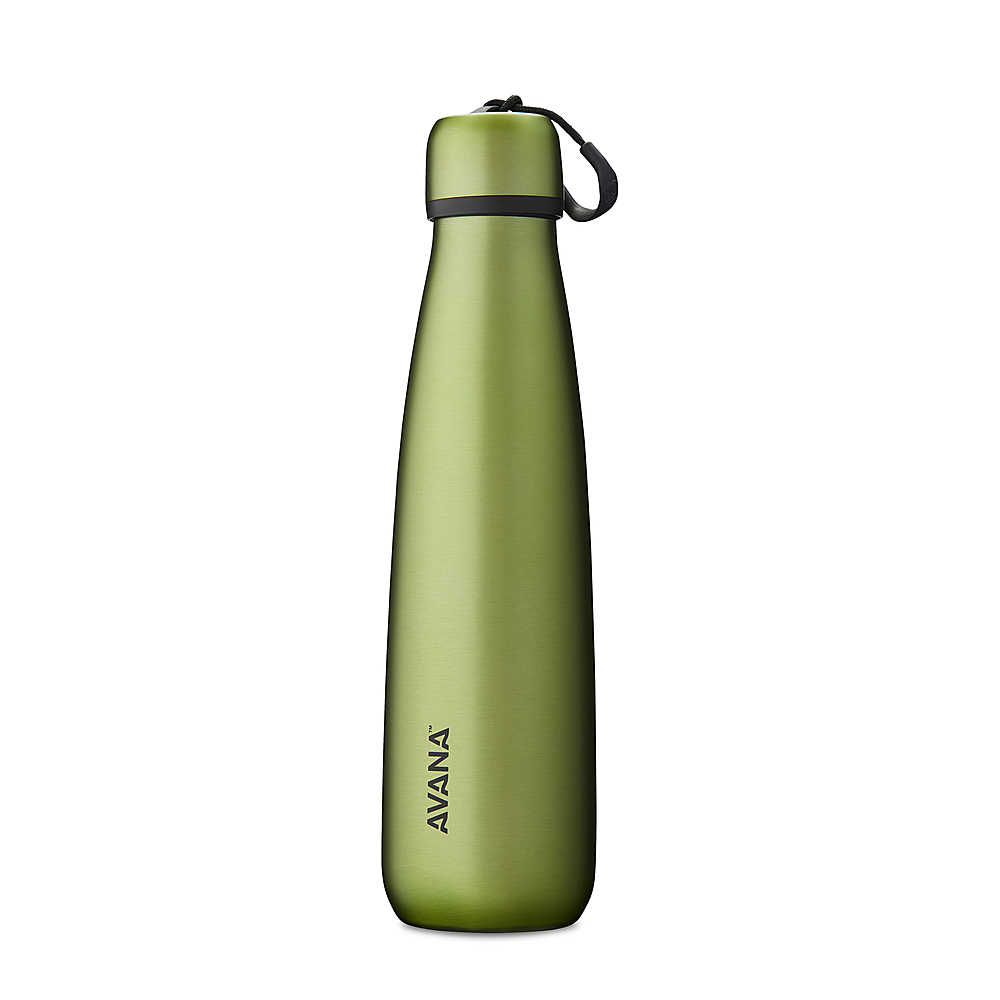 Angle View: Avana - Ashbury Insulated Stainless Steel 18 oz. Water Bottle - Palm