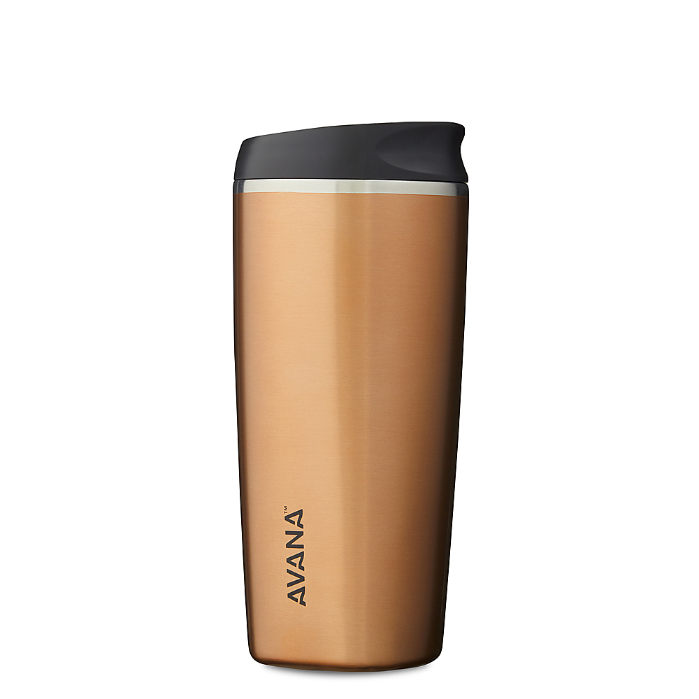 Angle View: Avana - Sedona Insulated Stainless Steel 20 oz. Tumbler - Copper