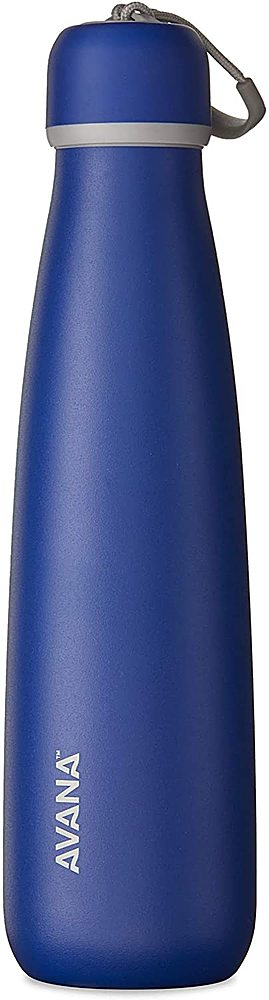 Angle View: Avana - Ashbury Insulated Stainless Steel 18 oz. Water Bottle - Pacific
