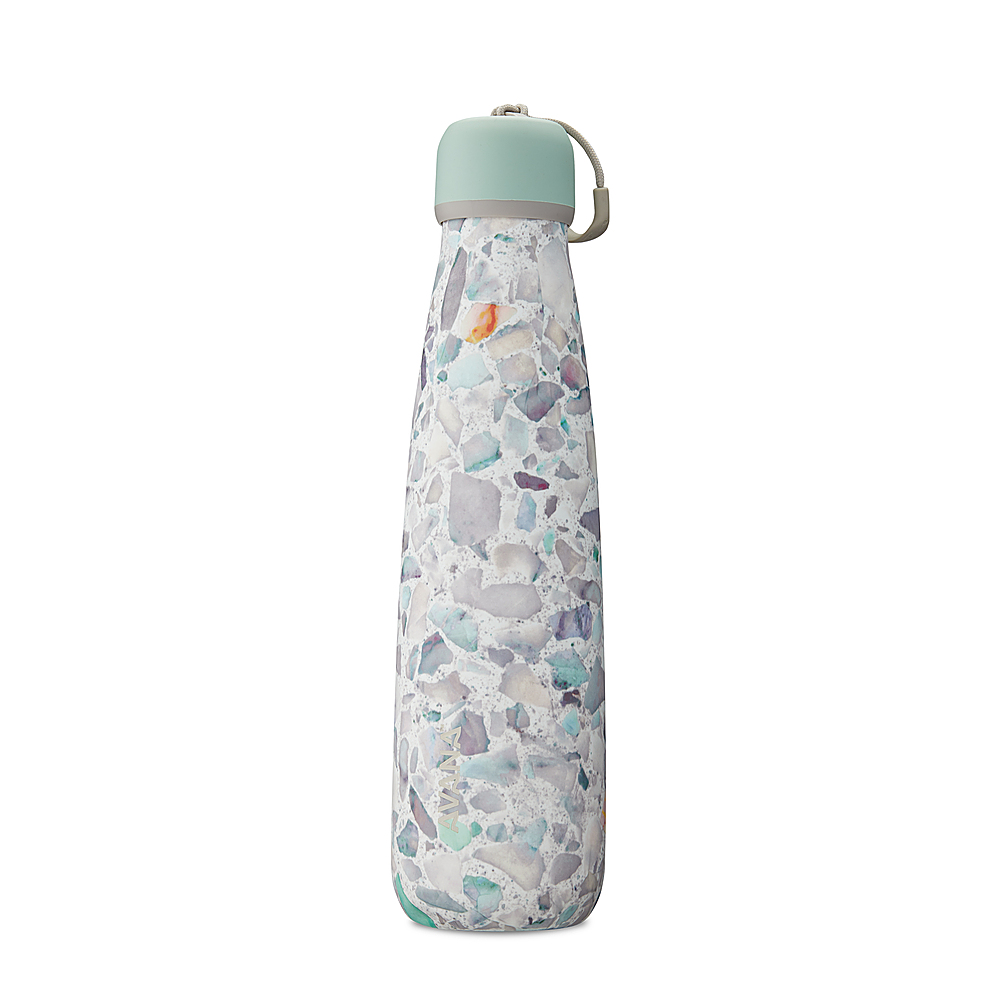 Angle View: Avana - Ashbury Insulated Stainless Steel 18 oz. Water Bottle - Glacier