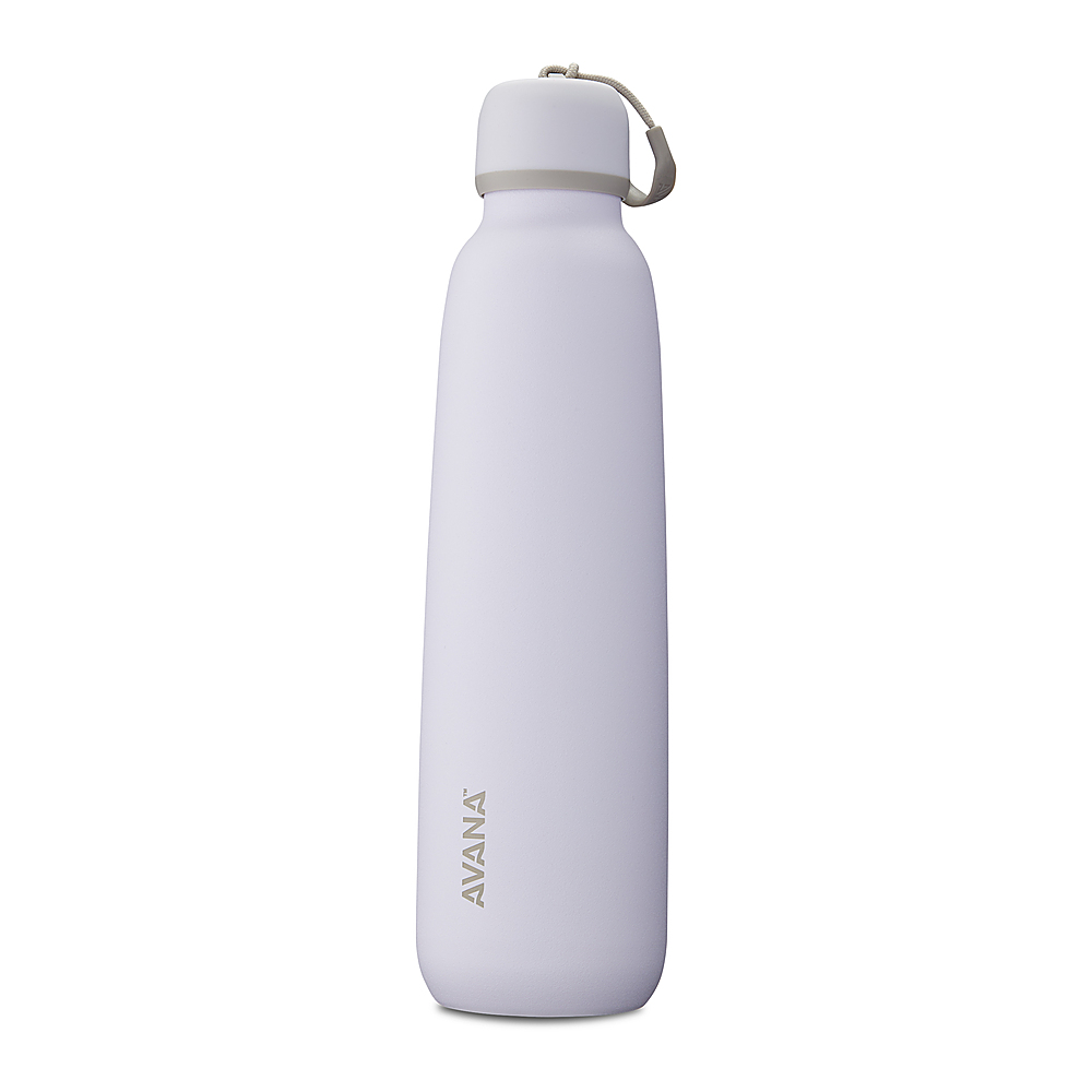 Angle View: Avana - Ashbury Insulated Stainless Steel 24 oz. Water Bottle - Lilac