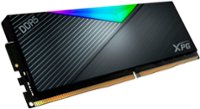 Front Zoom. ADATA - XPG Lancer 32GB (2PK x 16GB) 6000MHz DDR5 Desktop Memory Kit with RGB lighting - Black.