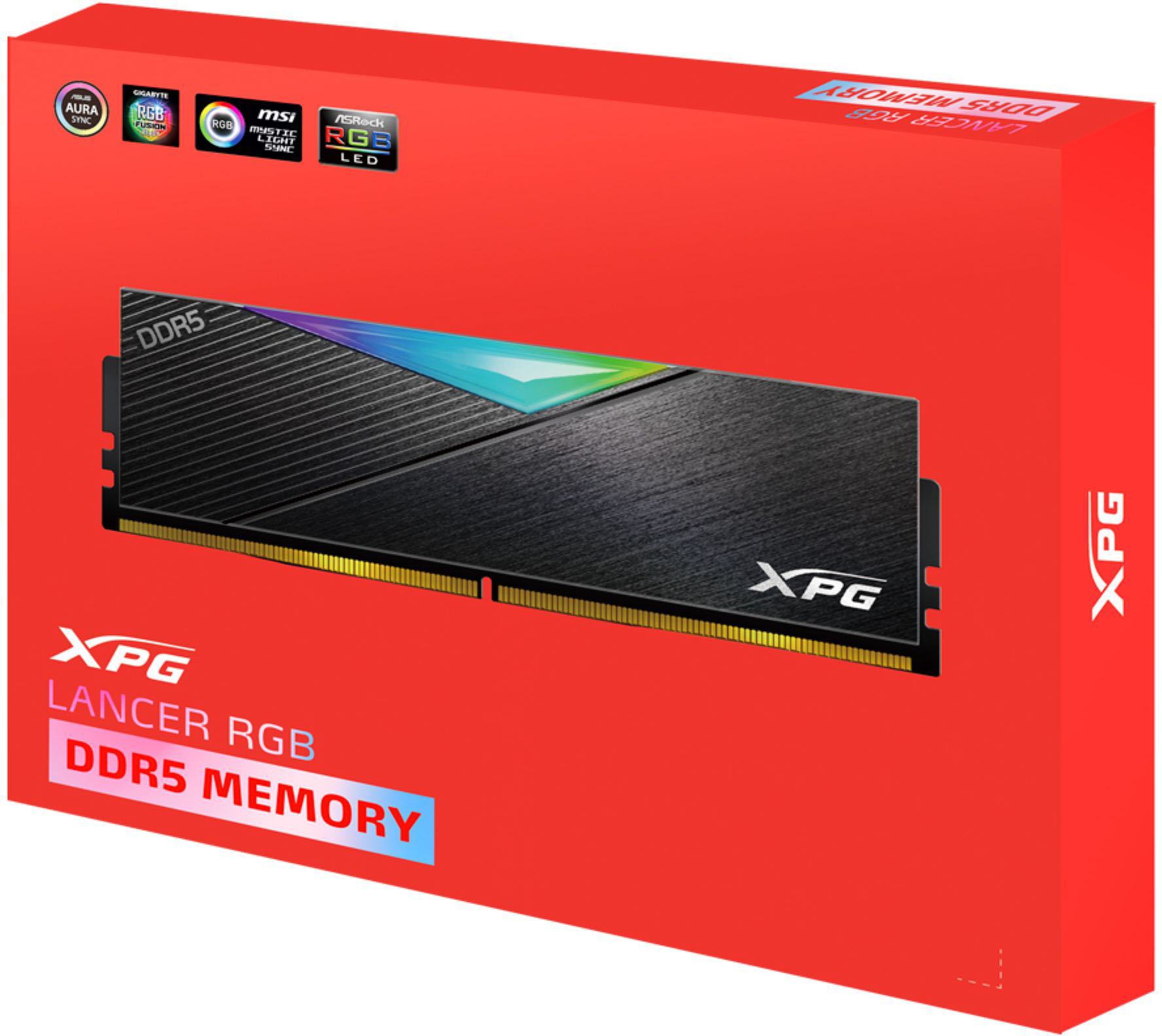 Mémoire RAM XPG AX5U6000C4016G-DCLARBK 32Go (2x16Go) DDR5 6000MHz CL40 DIMM  Noir - Mémoire RAM - Achat & prix