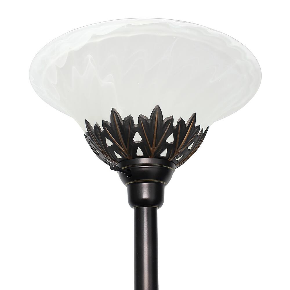 Hampton bay floor lamp with best sale reading light