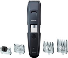 Panasonic - ER-GB96-K Rechargeable Beard Trimmer with 4 Attachments Wet/Dry - Black - Angle_Zoom