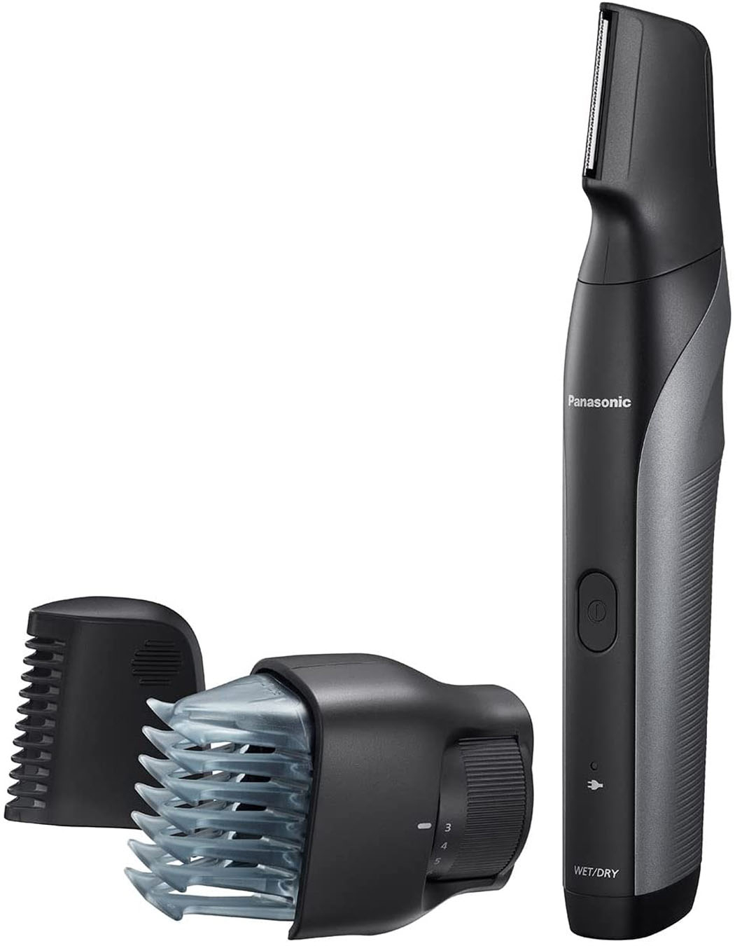 Panasonic ER-GK80-S Rechargeable Cordless Body Hair Trimmer for Unisex with  2 Combo Attachments Wet/Dry Black ER-GK80-S551 - Best Buy