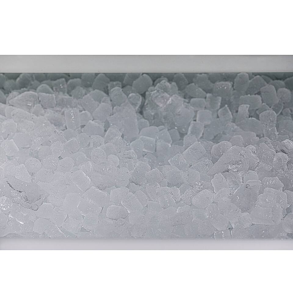 Alt View 15. GE Profile - 15" 26-Lb. Built-In Icemaker with Nugget Ice - Custom Panel Ready.