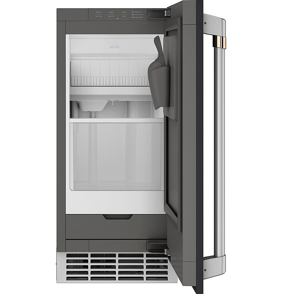 Alt View 12. Café - Ice Maker Door Kit - Matte Black.