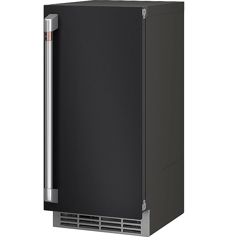 Left. Café - Ice Maker Door Kit - Matte Black.