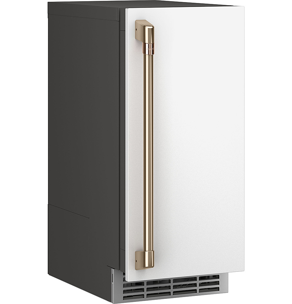 Angle View: Frigidaire - 12" 2-Lb. Built-In Icemaker - White