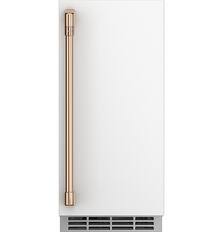 Front. Café - Ice Maker Door Kit - Matte White.