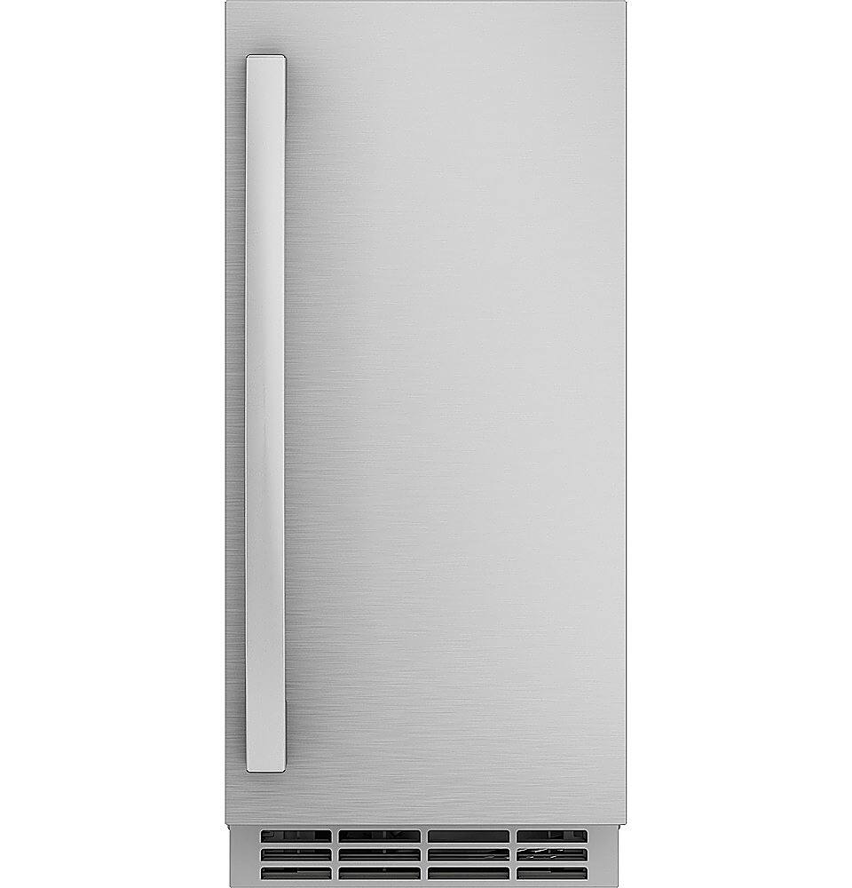 Front. GE Profile - Ice Maker Door Kit - Stainless Steel.