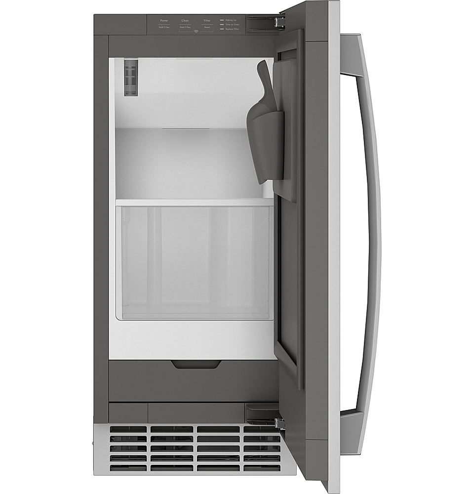 GE Profile 15 in 50lb Built-In or Freestanding Ice Maker with