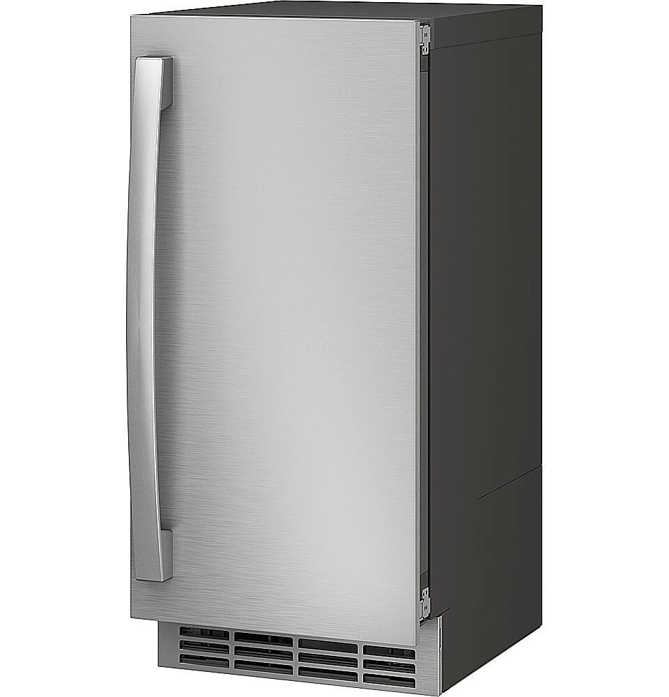 Left. GE Profile - Ice Maker Door Kit - Stainless Steel.
