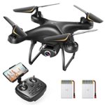 Front Zoom. Vantop - Snaptain SP650 Pro 2.7K Drone with Remote Control - Black.