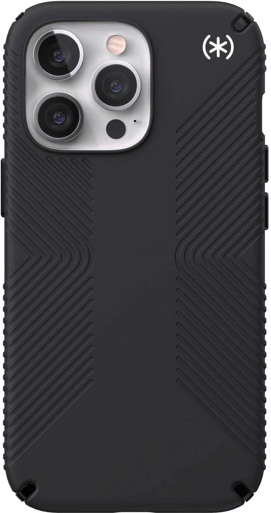 Speck - Presidio2 Grip with Magsafe for iPhone 13 Pro - Black - Front_Zoom