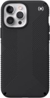 Speck - Presidio2 Grip with Magsafe for iPhone 13 Pro Max/12 Pro Max - BLACK/BLACK/WHITE - Front_Zoom