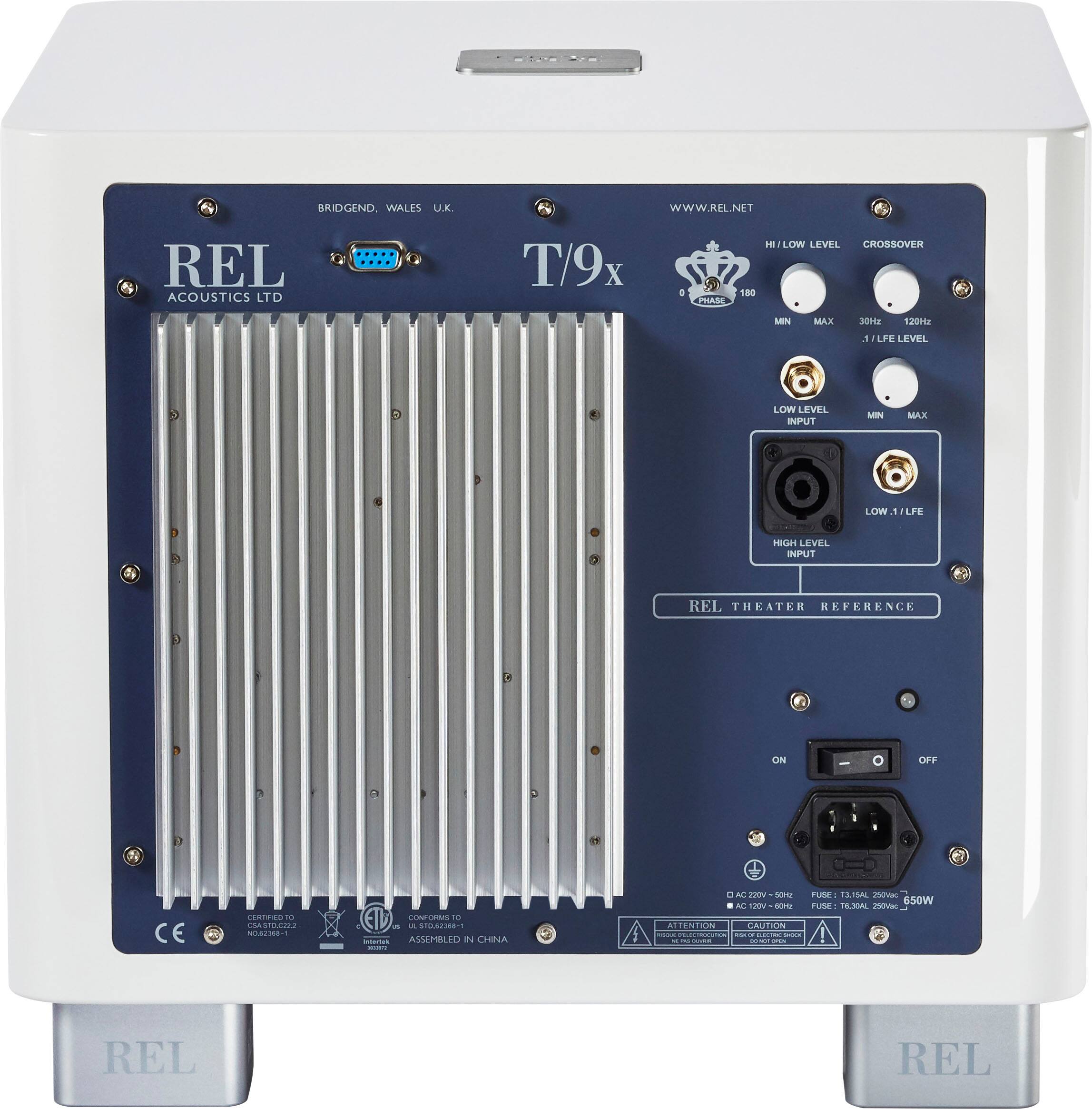 Back. REL - T/9X WHITE - High Gloss White.