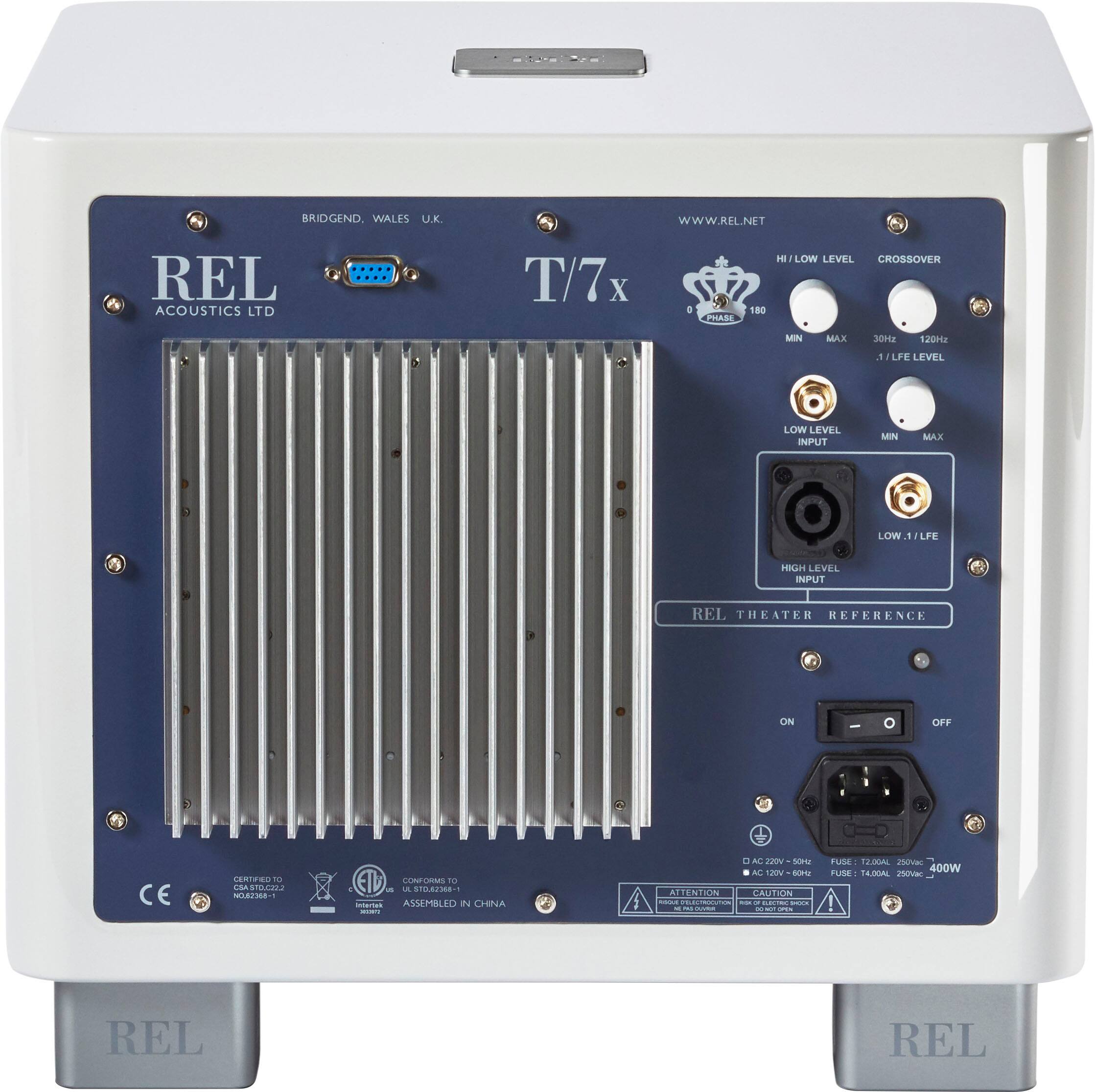 Back. REL - T/7X WHITE - High Gloss White.