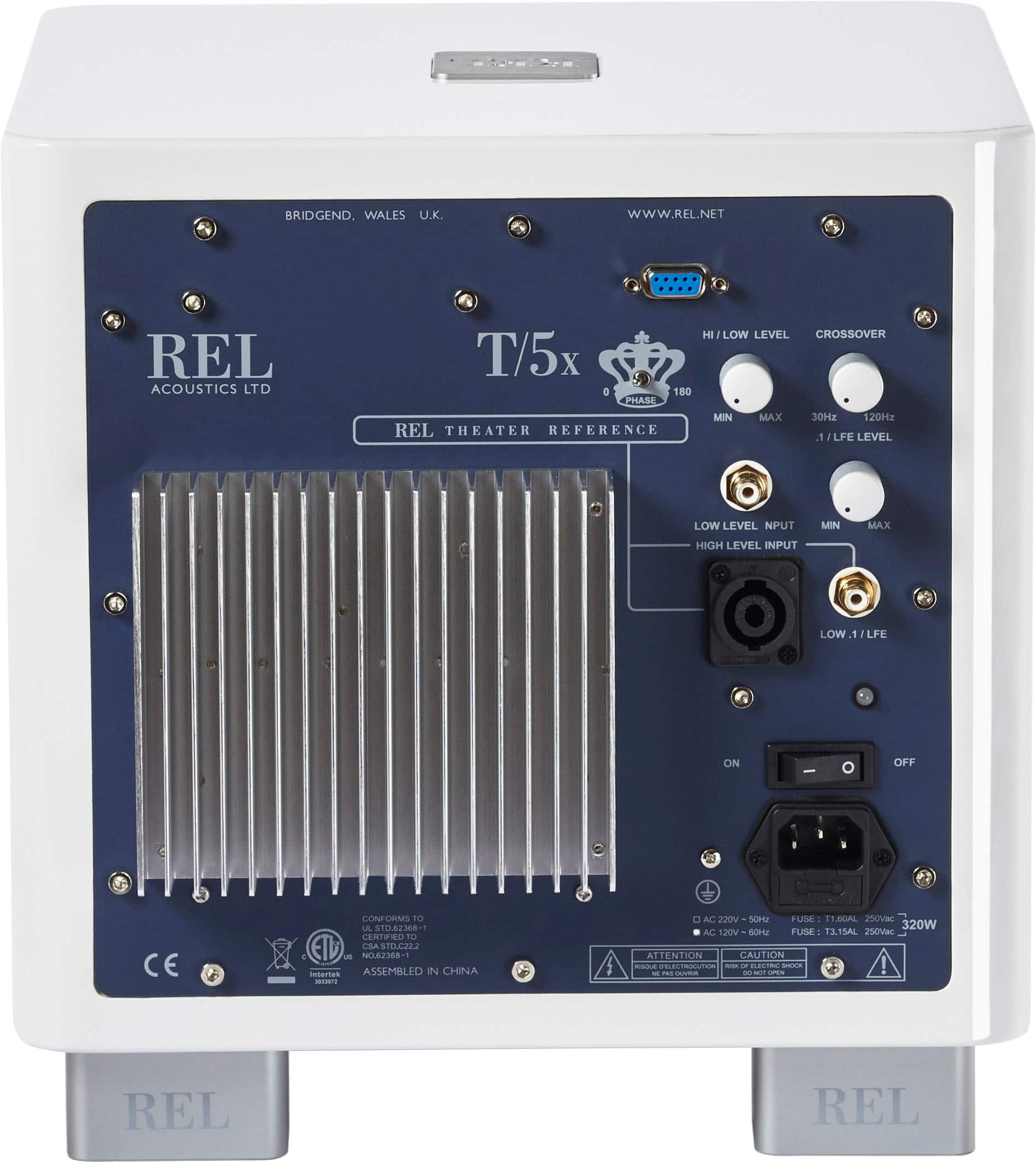 Back. REL - T/5X WHITE - High Gloss White.