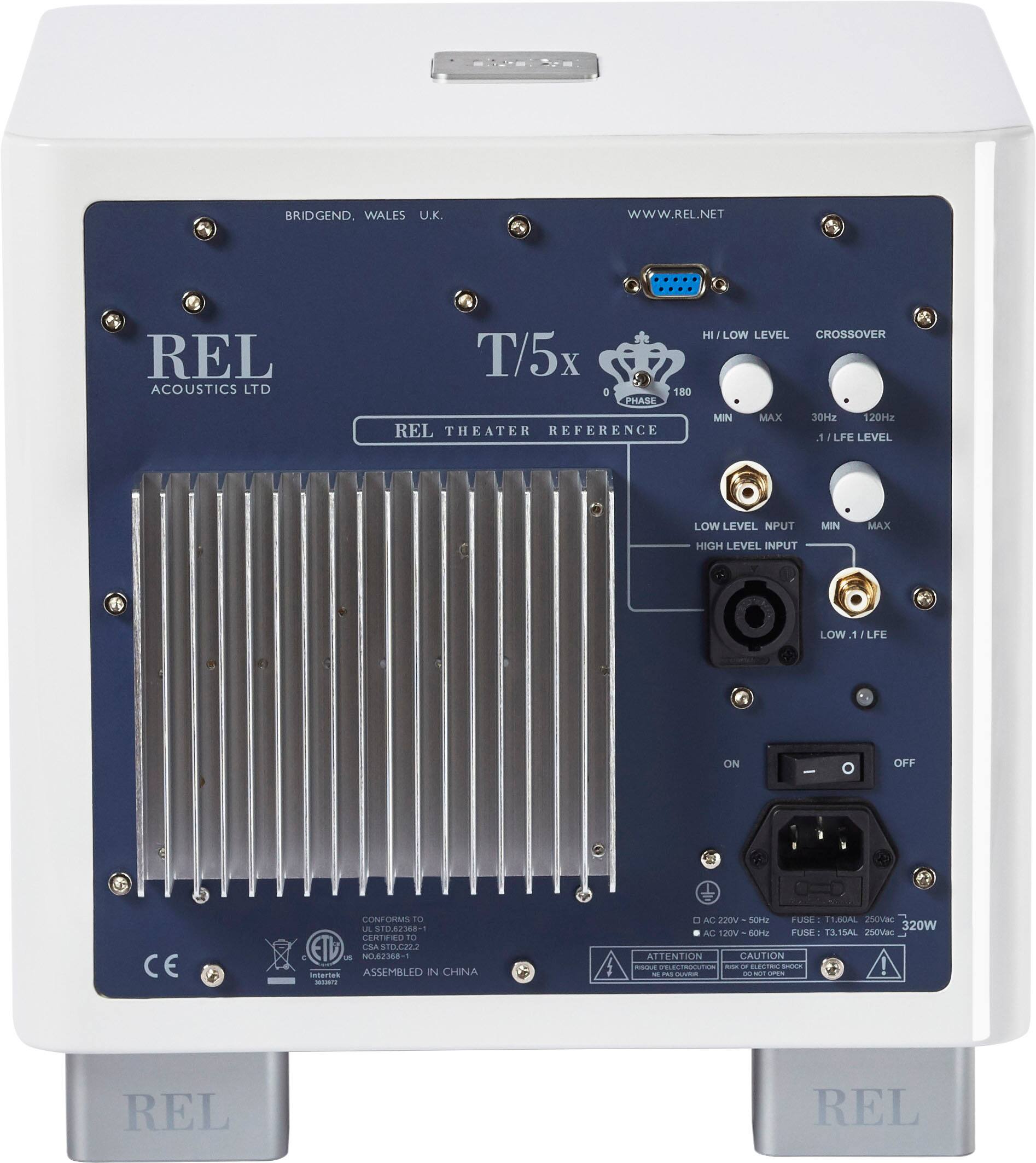 Back. REL - T/5X WHITE - High Gloss White.