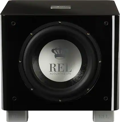 Front. REL - T/9X BLACK - High Gloss Black.