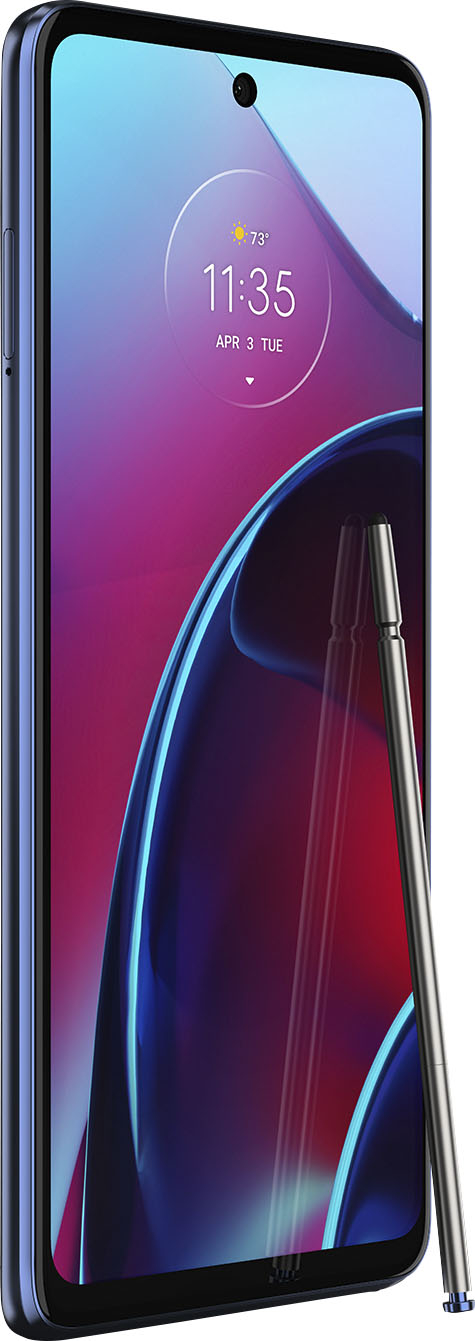 Left View: Samsung - Galaxy S23 Ultra 512GB (Unlocked) - Lavender