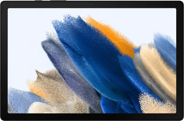 Front. Samsung - Galaxy Tab A8 10.5" 128GB - Wi-Fi - Gray.
