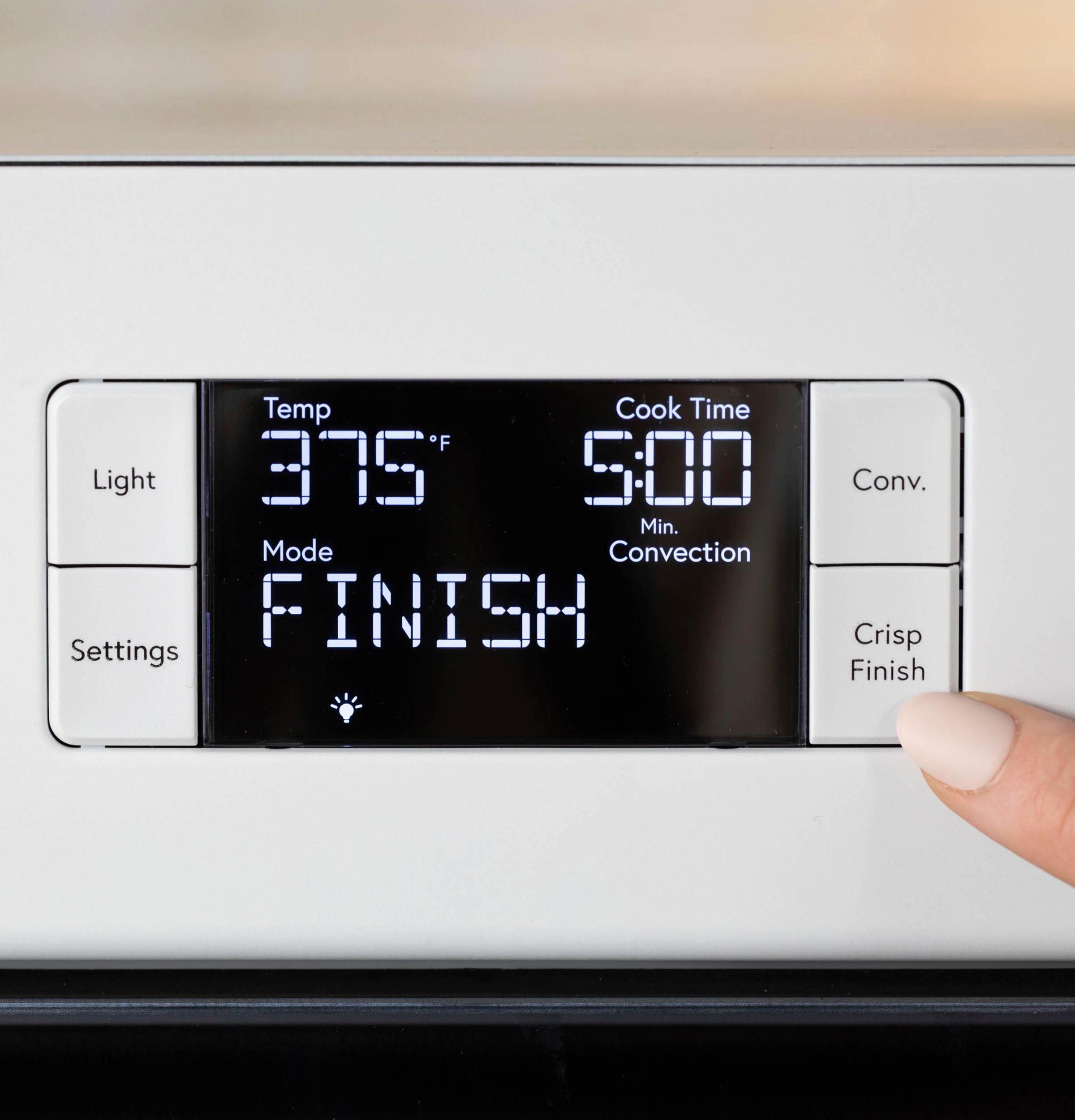 Alt View 18. Café - Couture Smart Toaster Oven with Air Fry - Matte White.