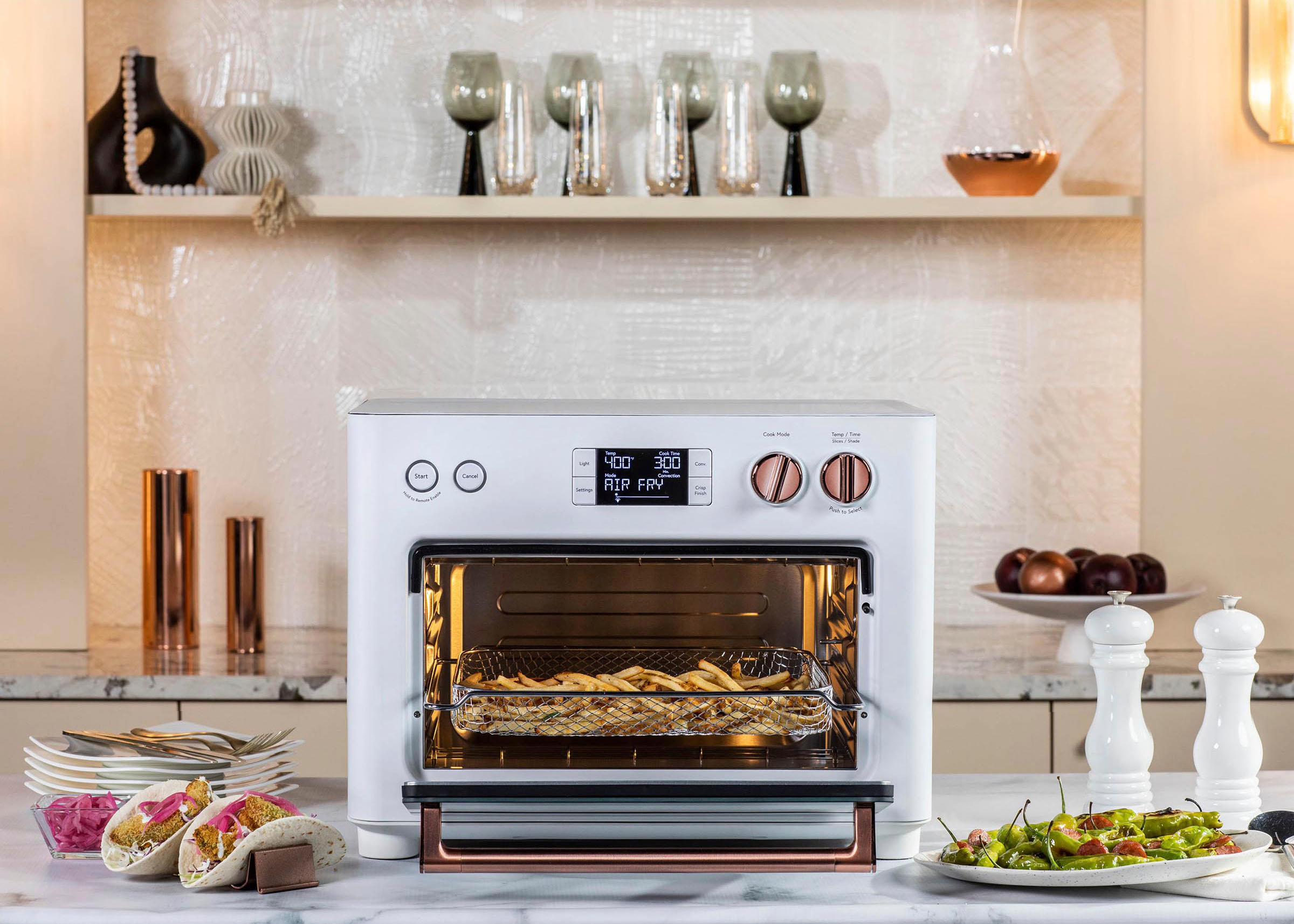 Customer Reviews: CafÃ© Couture Smart Toaster Oven with Air Fry Matte White C9OAAAS4RW3 - Best Buy