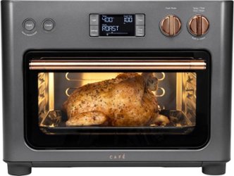 Café - Couture Smart Toaster Oven with Air Fry - Matte Black - Front_Zoom