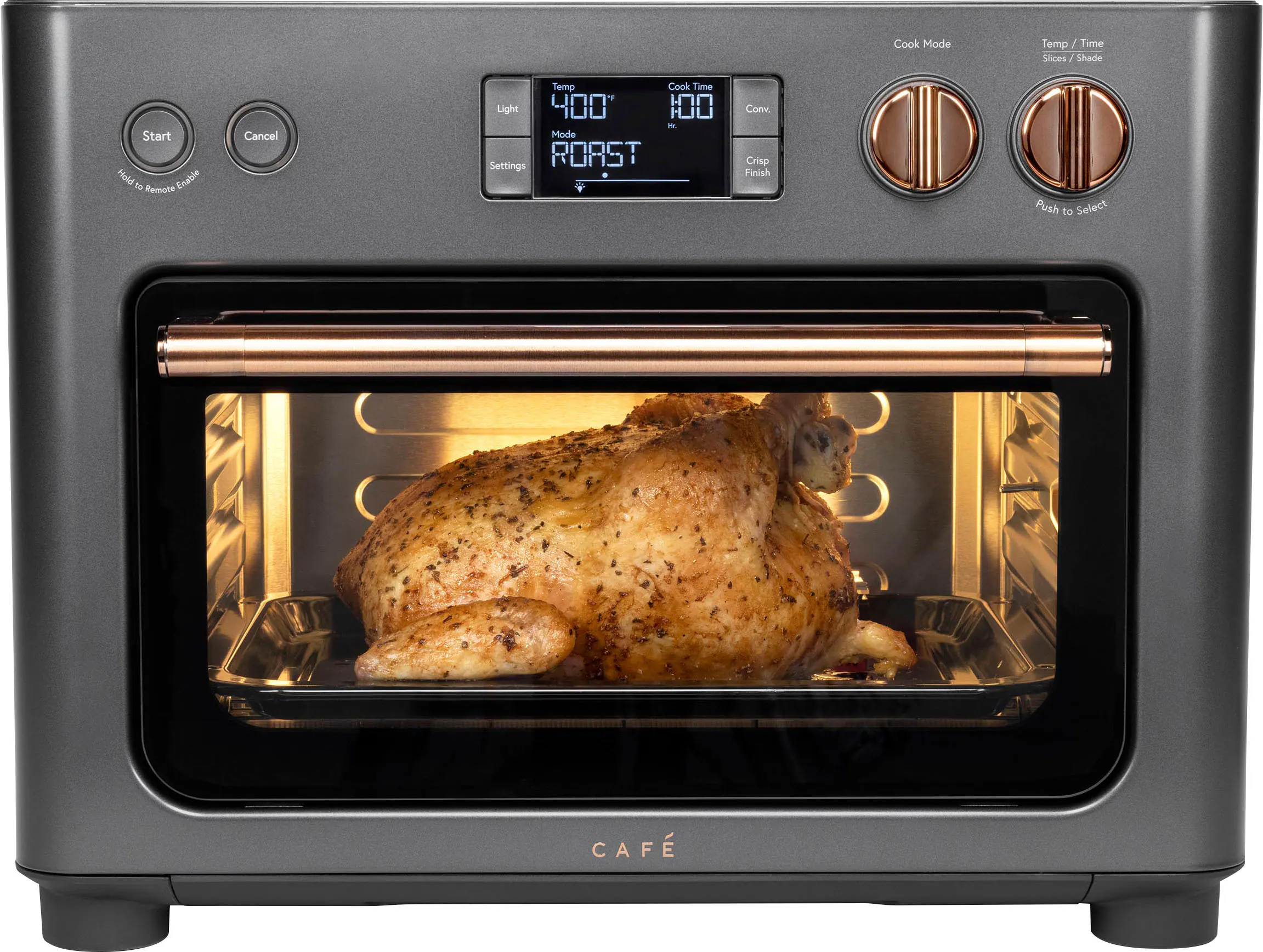 Café - Couture Smart Toaster Oven with Air Fry - Matte Black